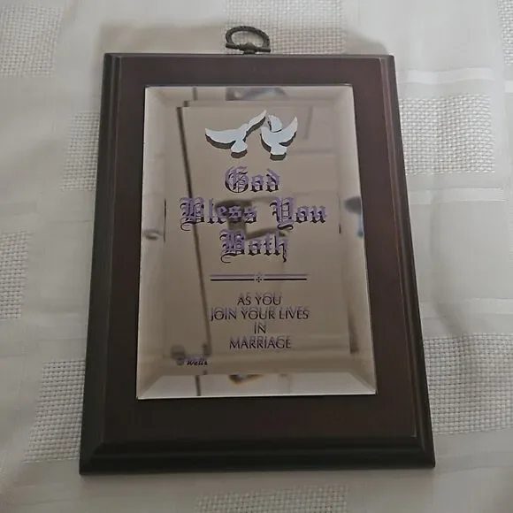 Wells Wooden Hanging Picture Frame For Wedding Couple 6×8 - Picture 5 of 16